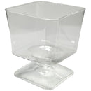PARTY COUTURE - CLEAR SQUARE 2oz MOUSSE CUP 8PK