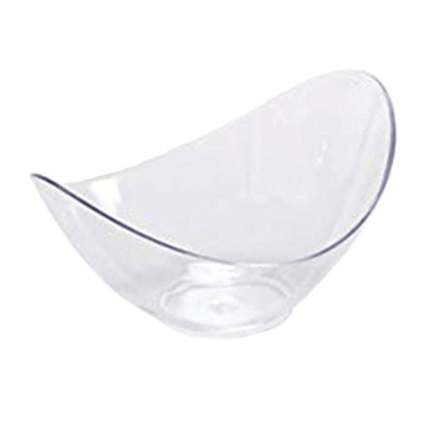 PARTY COUTURE - CLEAR OVAL MOUSSE BOWLS 12PK