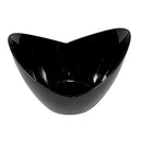 PARTY COUTURE - BLACK MINI OVAL MOUSSE BOWLS 12EA