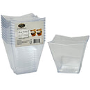 PARTY COUTURE - CLEAR SQUARE 4oz CUP 10PK