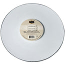 NATURALE - 10.25" WHITE PLATE W/ SILVER RIM 10PK