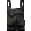 PETRO PLASTICS - REUSEABLE BLACK PRINT NON-WOVEN T SHIRT BAG 50PK