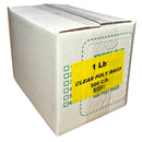 PETRO PLASTICS - 1LB CLEAR  POLY BAGS 5X8 500EA