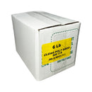 PETRO PLASTICS - 6LB CLEAR POLY BAGS 500EA
