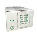 PETRO PLASTICS - 8LB CLEAR POLY BAGS 500EA