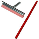 DELRO - SQUEEGEE 10in GAS STATION RED 1EA