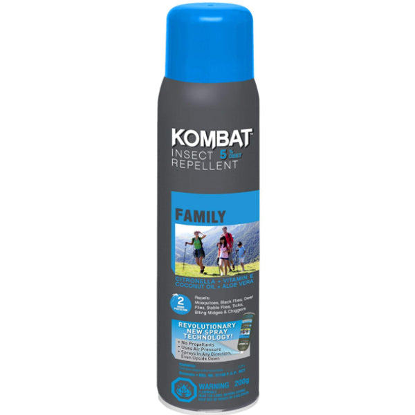 KOMBAT - INSECT REPELLENT FAMILY SPRAY 200GR