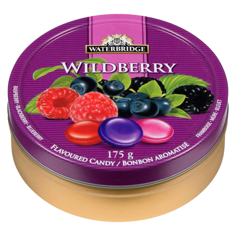 WATERBRIDGE - TRAVEL TIN WILD BERRY 175GR