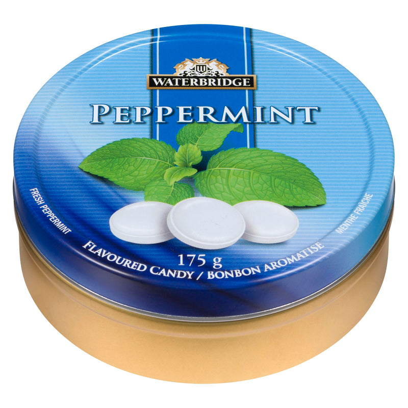 WATERBRIDGE TRAVEL TIN - PEPPERMINT 175GR