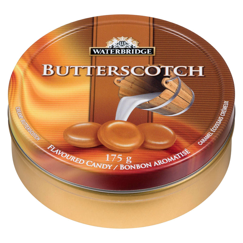 WATERBRIDGE - TRAVEL TIN BUTTERSCOTCH 175GR