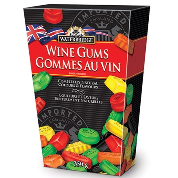WATERBRIDGE - WINE GUMS MINI TOWER 350GR