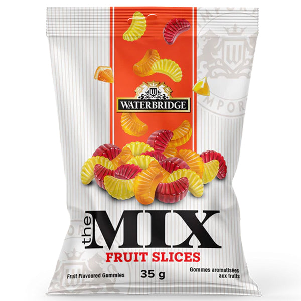 WATERBRIDGE - THE MIX FRUIT SLICES 35GR