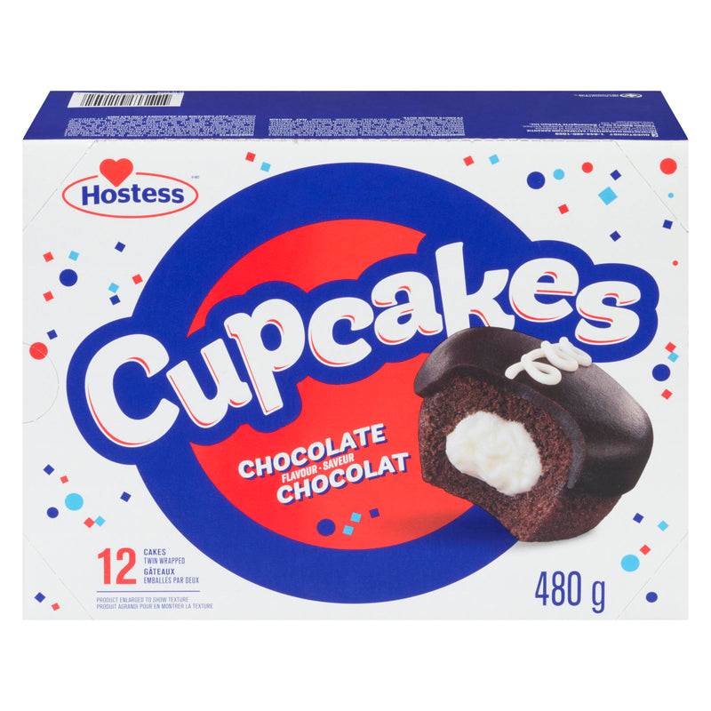 HOSTESS - CHOCOLATE CUPCAKES 480GR