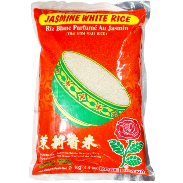 ROSE - JASMINE WHITE SCENTED RICE 2KG