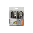 TODAY'S - PLASTIC MINI SPOON SET 20PCS