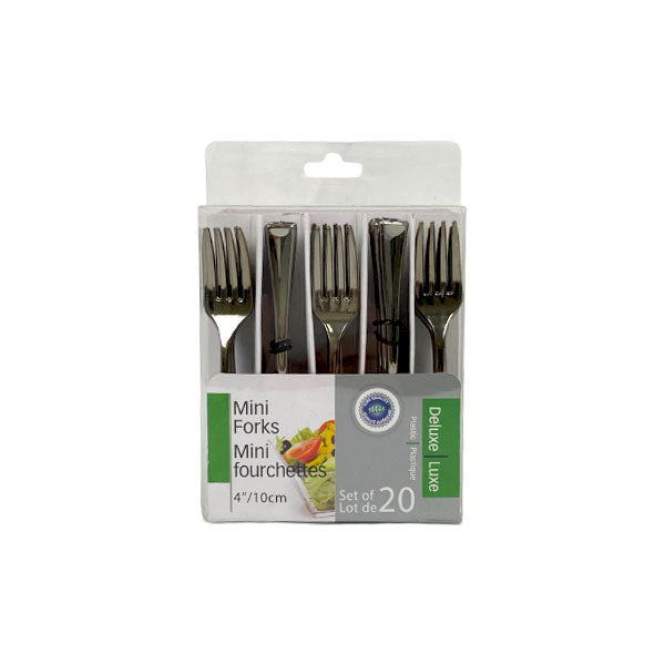 TODAY'S - PLASTIC MINI FORK SET 20PCS