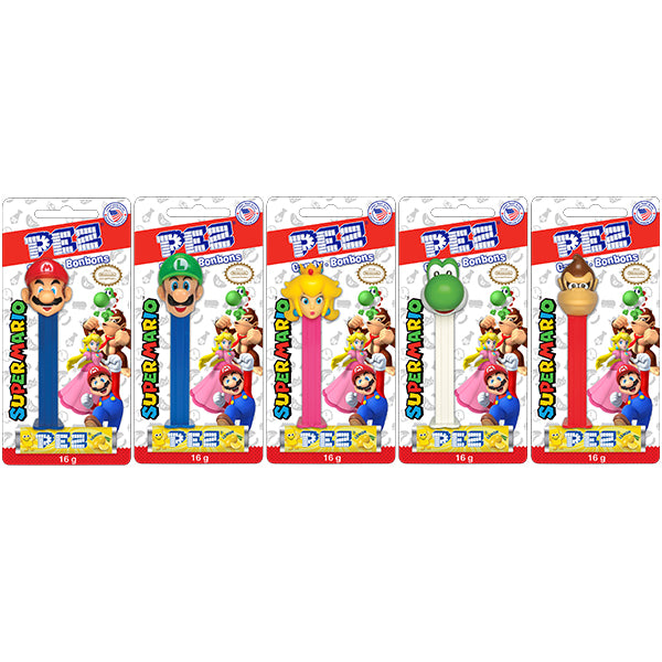 PEZ - NINTENDO SUPER MARIO 12x16 GR