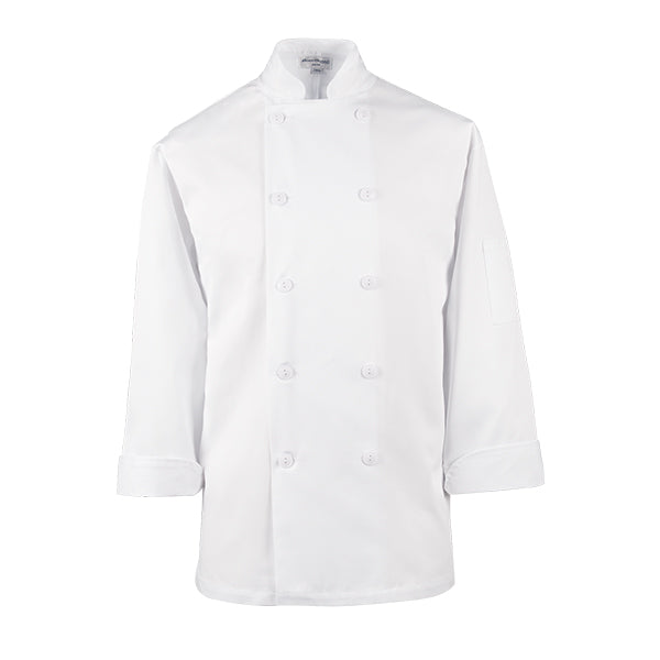 BODYGUARD - WHITE CHEF JACKET L EA