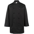 BODYGUARD - BLACK CHEF JACKET BLK TRIM 2 XL EA