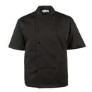 BODYGUARD - XL BLACK CHEF JACKET VENTED L/S EA