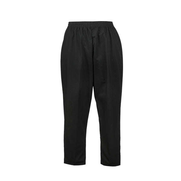 BODYGUARD - S BLACK CHEF PANTS VENTED MORDERN FIT EA