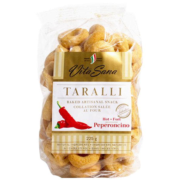 VITA SANA - TARALLI PEPPERONCINO 225GR