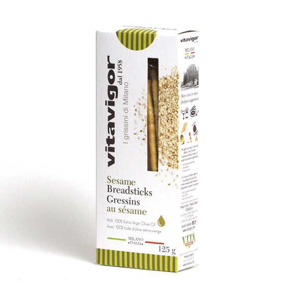 VITAVIGOR - BREADSTICKS SESAME 125GR