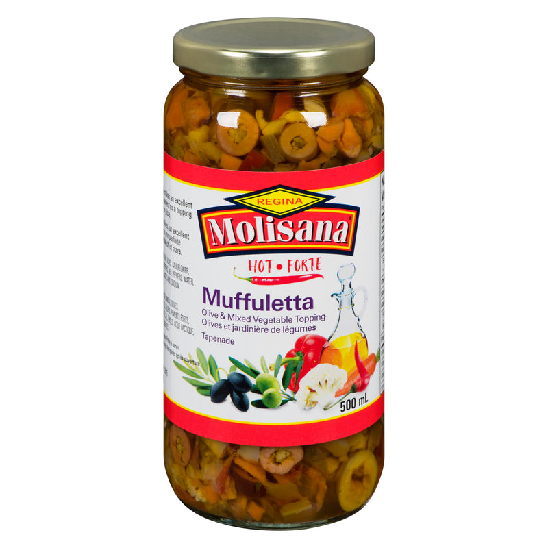 REGINA MOLISANA - HOT MUFFULETTA TOPPING 500ML