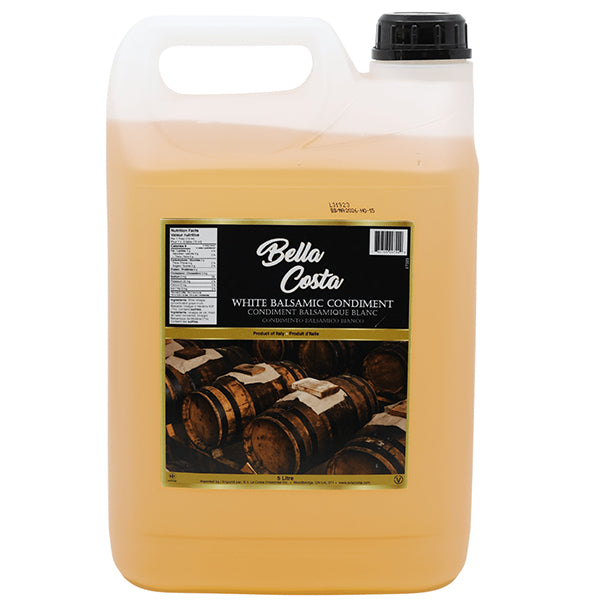 BELLA COSTA - WHITE BALSAMIC CONDIMENT 2x5 LT