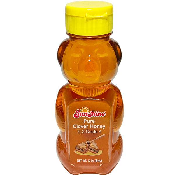 SUNSHINE - PURE CLOVER HONEY 340GR