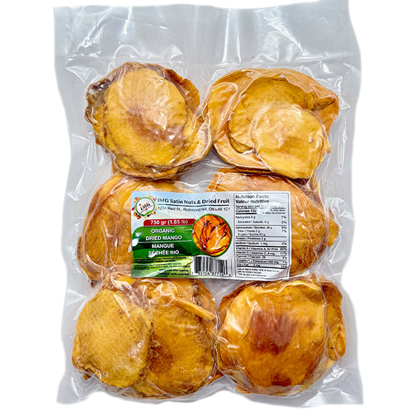IMG SATIN - ORGANIC DRIED MANGO 750GR
