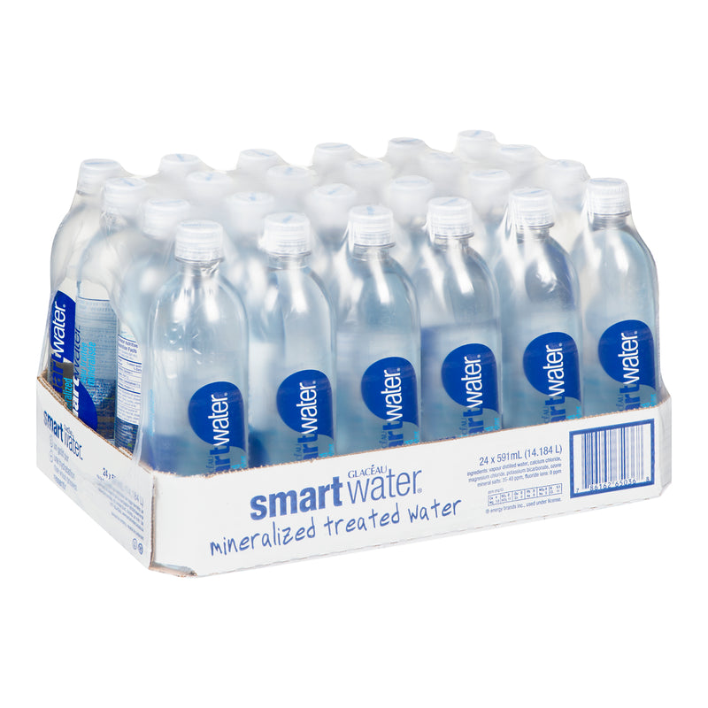 GLACEAU - SMARTWATER PET 24x591ML