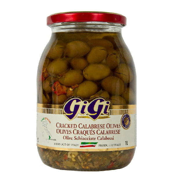 GIGI - CRACKED CALABRESE OLIVES 1LT