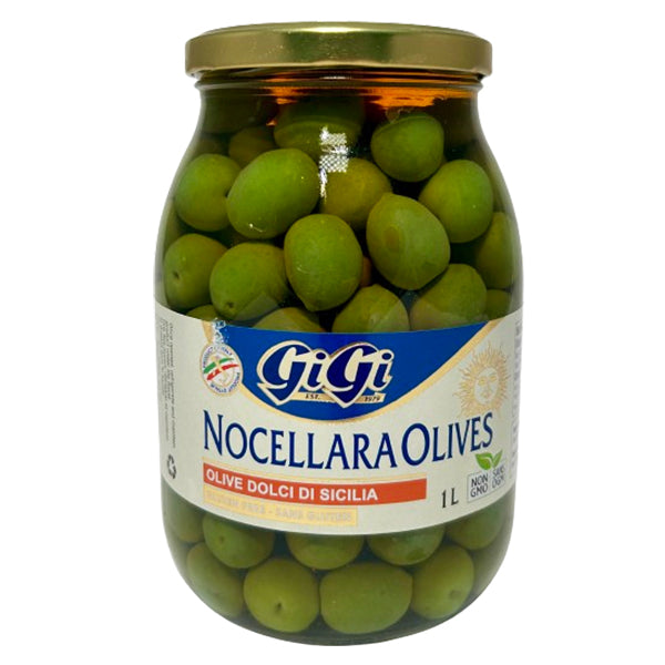 GIGI - NOCELLARA GREEN OLIVES 1LT