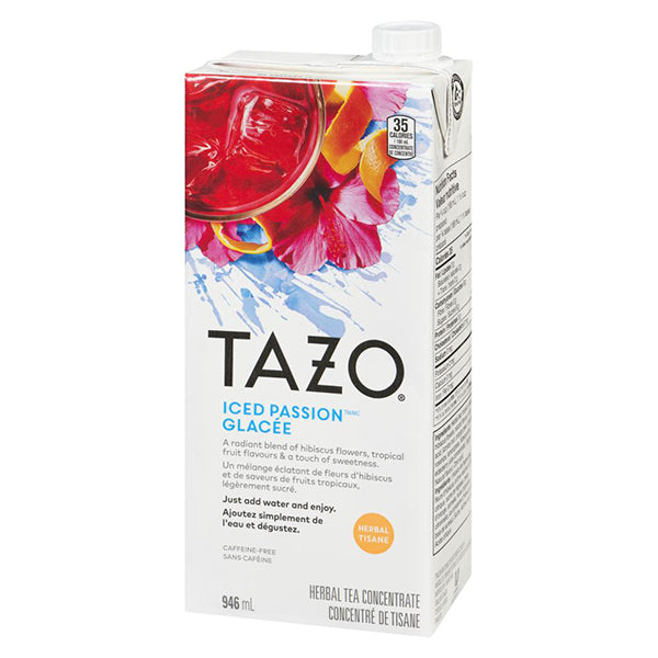 TAZO - CONCENTRATE PASSION ICED TEA 946ML
