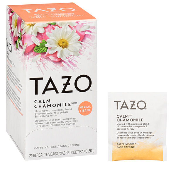 TAZO - HOT HERBAL CALM CHAMOMILE 20CT