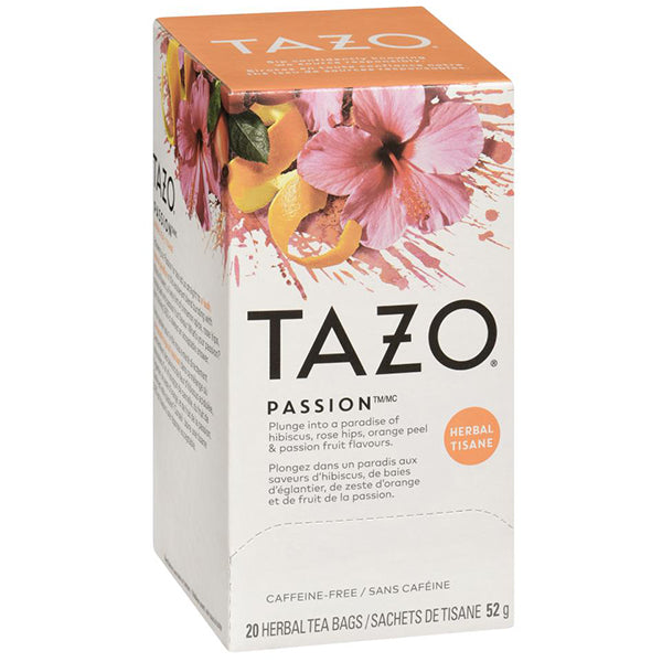 TAZO - HOT HERBAL PASSION TEA 20CT