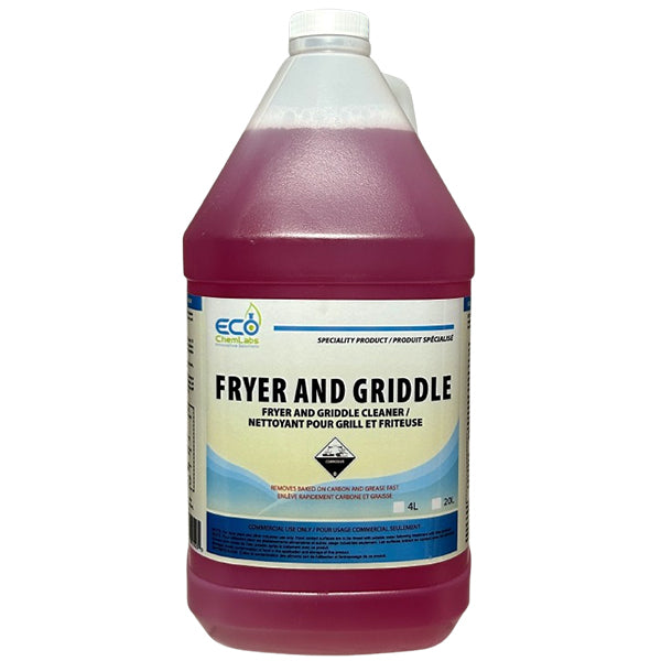 ECO CHEMLABS - FRYER GRIDDLE CLEANER 4LT