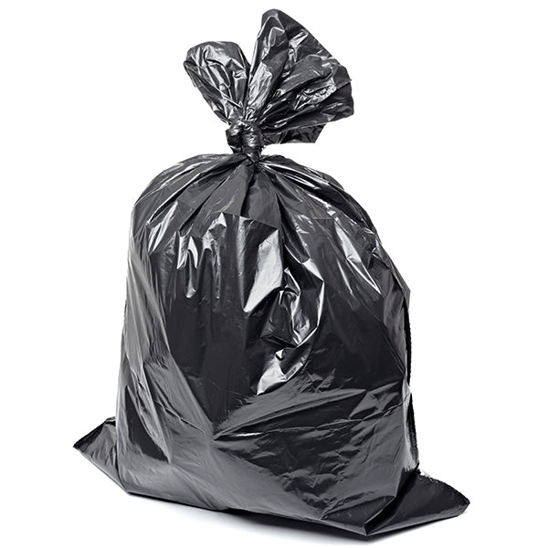 BLACK OPAQUE -  33INx39IN 2 MIL GARBAGE BAG 100CT
