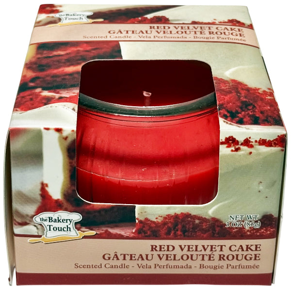 BAKERY SHOP - RED VELVET CAKE JAR CANDLE 3OZ