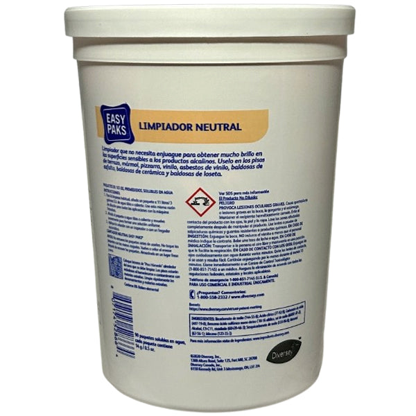 DIVERSEY - EASY PACK NEUTRAL CLEANER 90/14g 1.28 KG