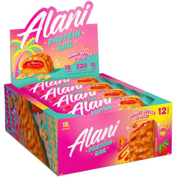 ALANI NU - PROTEIN BAR PEANUT BUTTER & JELLY 12x48 GR