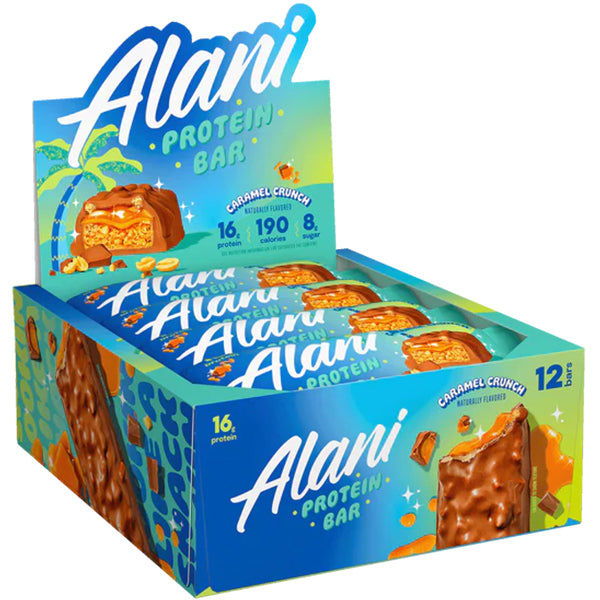 ALANI NU - PROTEIN BAR CARAMEL CRUNCH 12x48 GR