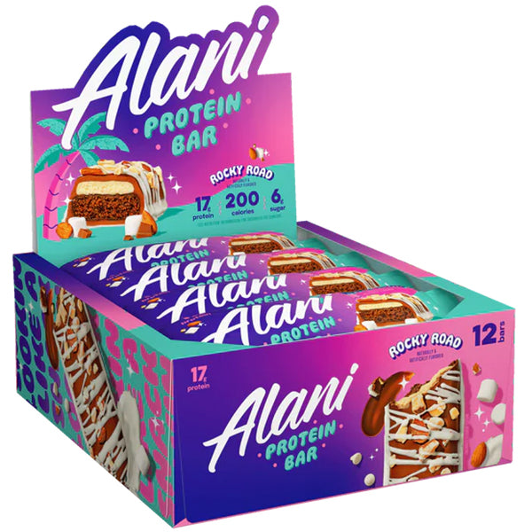 ALANI NU - PROTEIN BAR ROCKY ROAD 12x48 GR