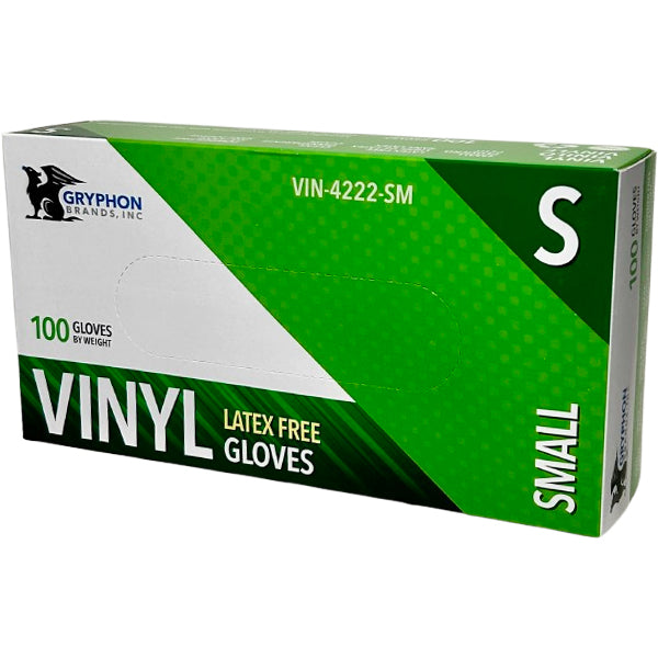 GRYPHON - ECO VINYL GLOVES SMALL 100 PK