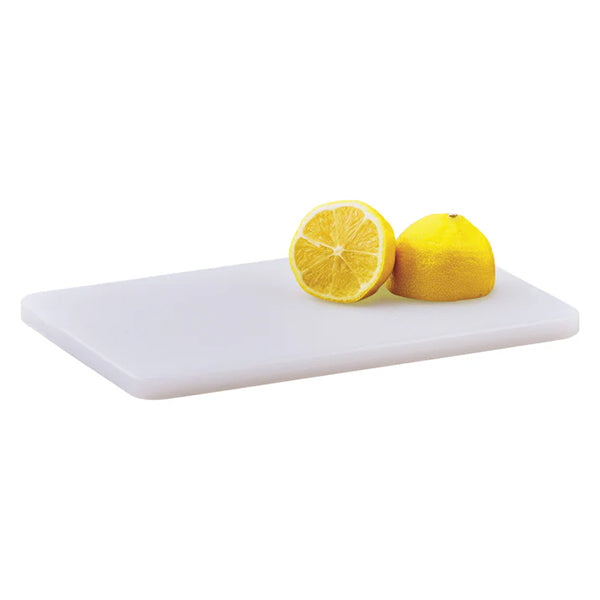 WINCO - 6"x10"x1/2" CUTTING BOARD WHITE 1EA