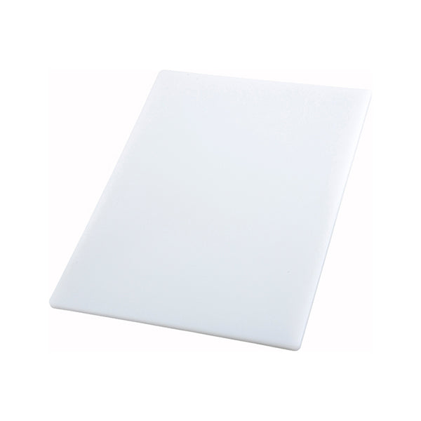 WINCO - CUTTING BOARD WHITE 18x12IN 1EA