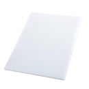 WINCO - WHITE RECTANGLE CUTTING BOARD EA