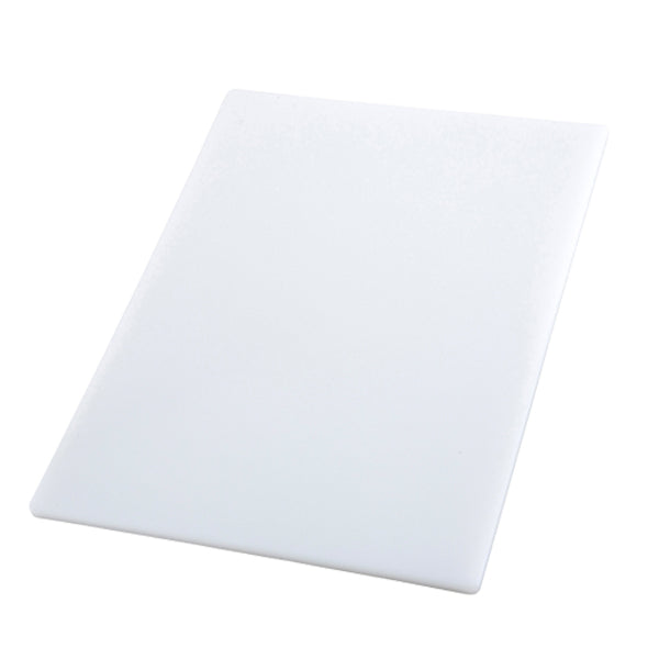 WINCO - WHITE RECTANGLE CUTTING BOARD EA