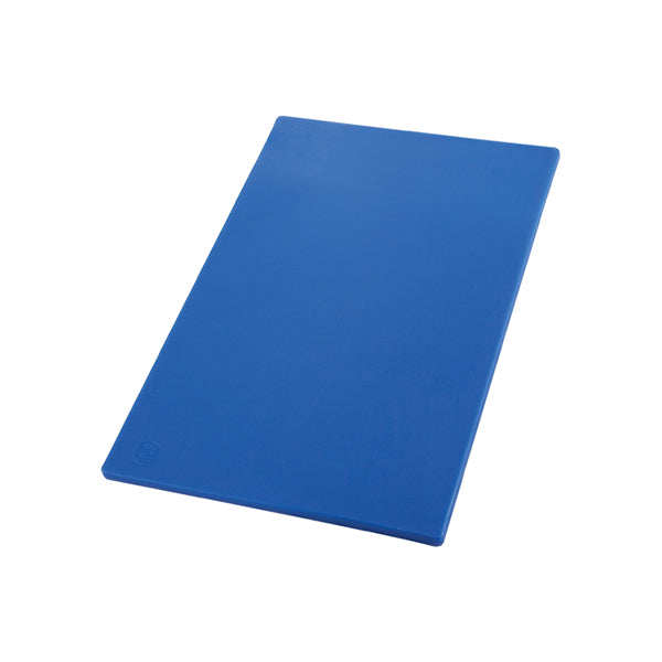 WINCO - CUTTING BOARD BLUE 18x12IN 1EA